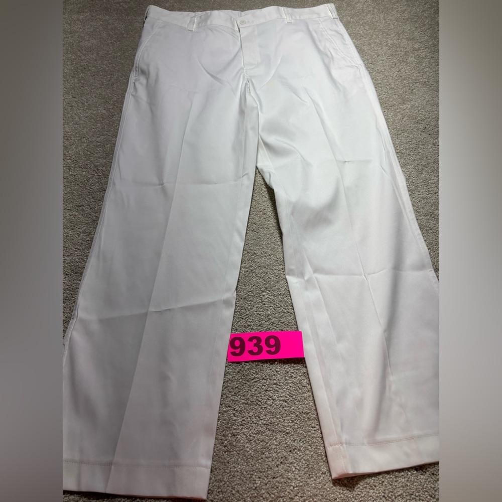 Nike white golf pants 35/30